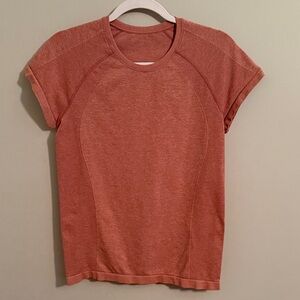 Sweaty Betty Terracotta Short Sleeve Tee